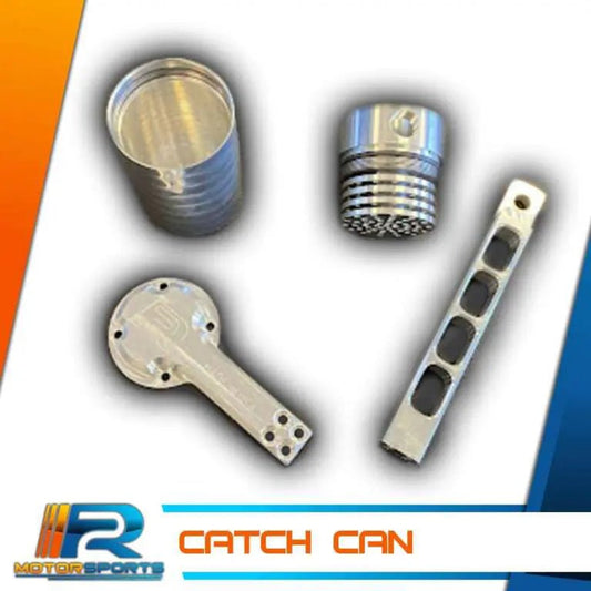 R2 Motorsports - R2 Motorsports Dodge Oil Catch Can - Demon Performance