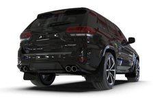 Rally Armor - Rally Armor 18 - 22 Jeep Grand Cherokee SRT Trackhawk Black UR Mud Flap - Metallic Black Logo - Demon Performance