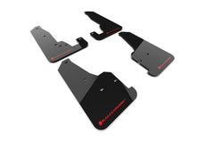 Rally Armor - Rally Armor 18 - 22 Jeep Grand Cherokee SRT Trackhawk Black UR Mud Flap - Red Logo - Demon Performance