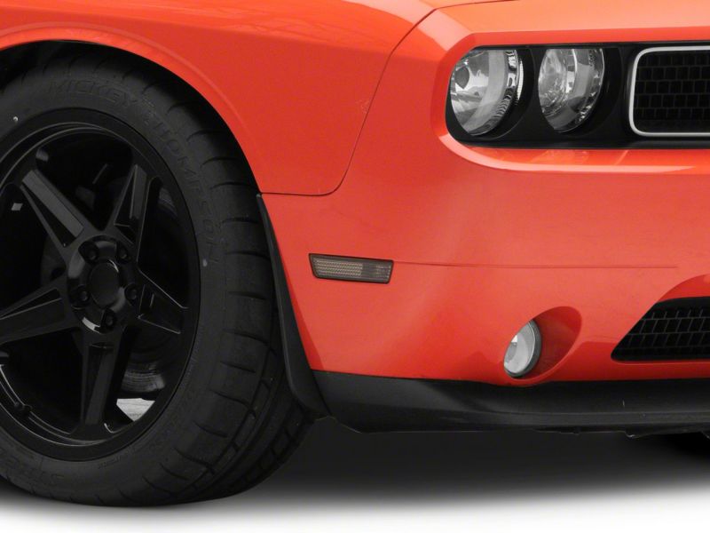 Raxiom - Raxiom 08 - 14 Dodge Challenger Axial Series Side Marker Lamps - Smoked - Demon Performance