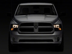 Raxiom - Raxiom 09 - 18 Dodge RAM 1500 Axial OEM Rep Headlights w/ Dual Bulb - Chrome Housing (Smoked Lens ) - Demon Performance