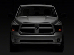 Raxiom - Raxiom 09 - 18 Dodge RAM 1500 Axial OEM Rep Headlights w/ Single Bulb - Chrome Housing (Smoked Lens) - Demon Performance