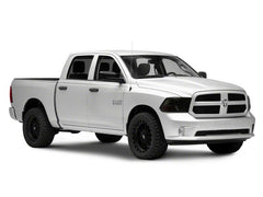 Raxiom - Raxiom 09 - 18 Dodge RAM 1500 Axial OEM Rep Headlights w/ Single Bulb - Chrome Housing (Smoked Lens) - Demon Performance