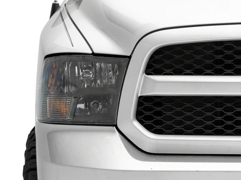 Raxiom - Raxiom 09 - 18 Dodge RAM 1500 Axial Series Euro Style Headlights w/ Dual Bulb Blk Housing (Clear Lens) - Demon Performance