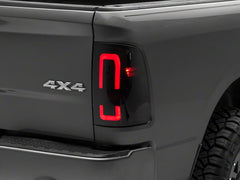 Raxiom - Raxiom 09 - 18 Dodge RAM 1500/2500/3500 Axial Series LED Tail Lights - Blk Housing (Smoked Lens) - Demon Performance