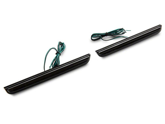 Raxiom - Raxiom 15 - 23 Dodge Challenger Axial Series LED Rear Bumper Reflector Lamps - Smoked - Demon Performance