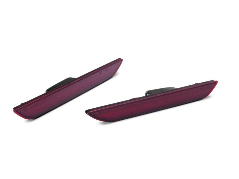 Raxiom - Raxiom 15-23 Ford Mustang Axial Series LED Side Marker Lights Rear- Red - Demon Performance