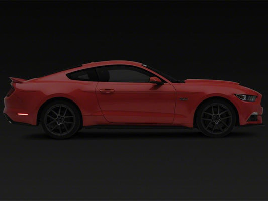 Raxiom - Raxiom 15-23 Ford Mustang Axial Series LED Side Marker Lights Rear- Red - Demon Performance