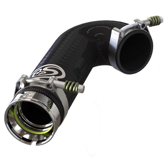S&B - S&B Hot Side Intercooler Pipe for 20 - 22 Silverado/Sierra 1500 Duramax 3.0L - Demon Performance