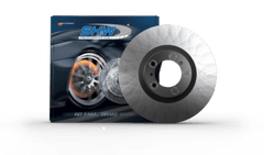 SHW Performance - SHW 19 - 22 Porsche Macan 2.0L V6 Front Right Smooth Monobloc Brake Rotor (95B615302AB) - Demon Performance