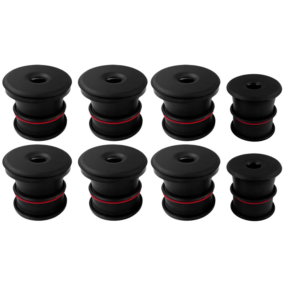 S&B - Silicone Body Mount Kit For 03 - 07 Ford F - 250/F - 350 Powerstroke 6.0L Crew Cab 8 Pc S&B - Demon Performance