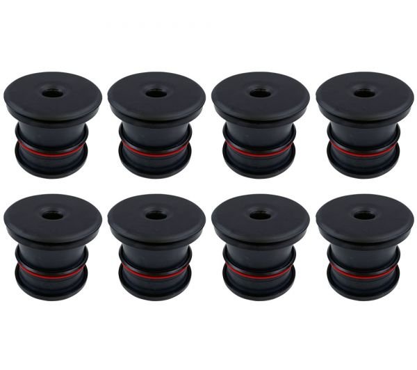 S&B - Silicone Body Mount Kit For 08 - 16 Ford F - 250/F - 350 Powerstroke 6.4L/6.7L Crew Cab 8 Pc S&B - Demon Performance
