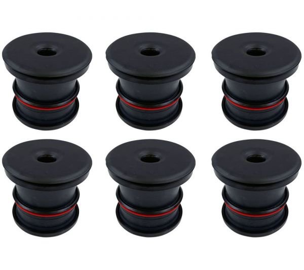 S&B - Silicone Body Mount Kit For 08 - 16 Ford F - 250/F - 350 Powerstroke 6.4L/6.7L Reg/Extend Cab 6 Pc S&B - Demon Performance