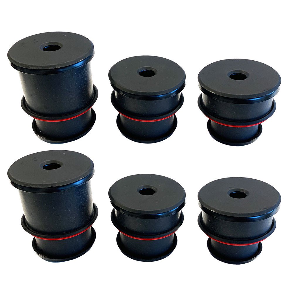 S&B - Silicone Body Mount Kit For 1980 - 1996 Ford F - 150 and 1980 - 1997 F - 250 / F - 350 6 Pc S&B - Demon Performance