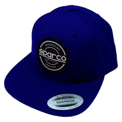 SPARCO - Sparco Cap S-Patch Snapback Blue - Demon Performance