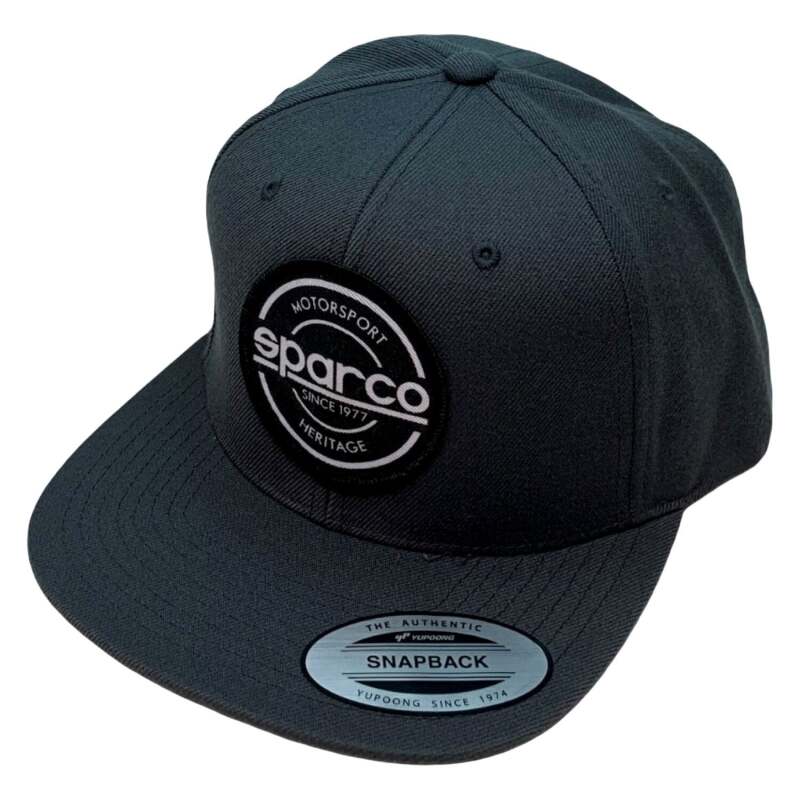 SPARCO - Sparco Cap S-Patch Snapback - Grey - Demon Performance