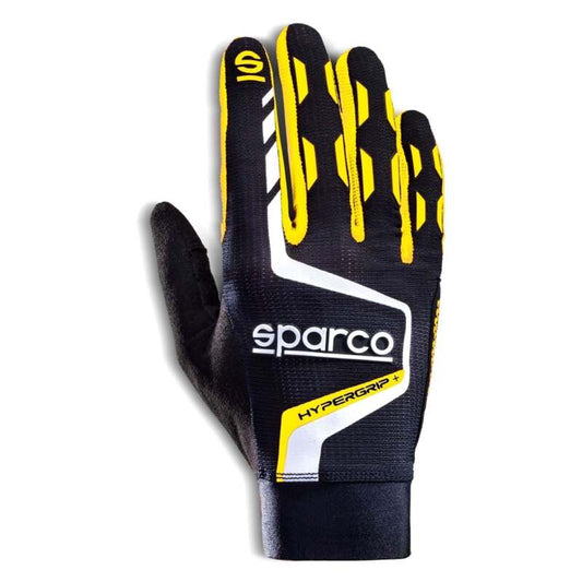 SPARCO - Sparco Glove Hypergrip+ 08 Black/Yel - Demon Performance