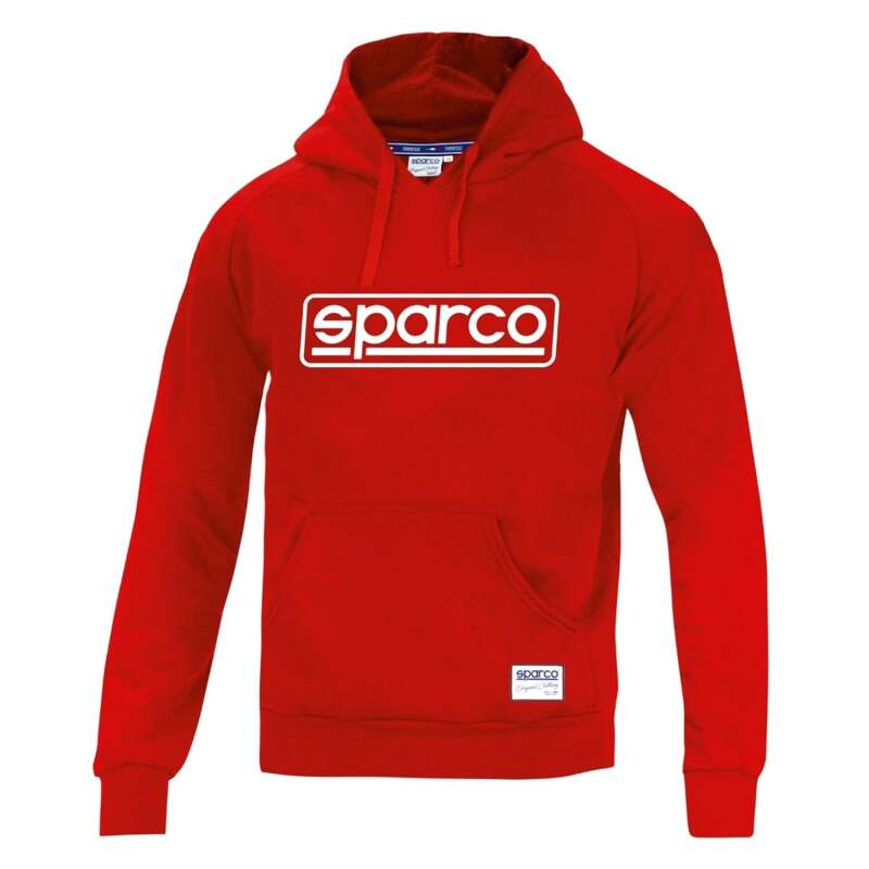 SPARCO - Sparco Hoodie Frame SMALL Red - Demon Performance