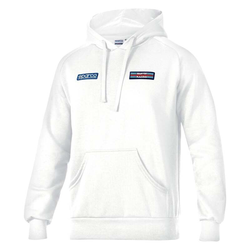 SPARCO - Sparco Hoodie Martini Stripes XXL - White - Demon Performance