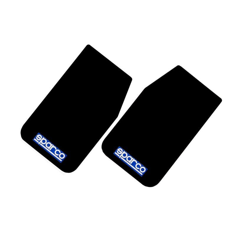 SPARCO - Sparco Mud Flap Pair Black - Demon Performance