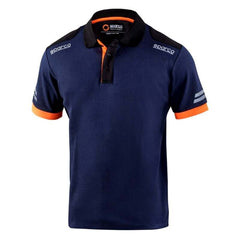 SPARCO - Sparco Polo Tech Small Navy/Orange - Demon Performance