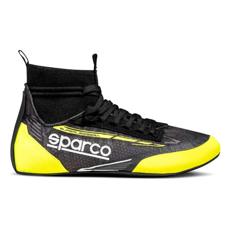 SPARCO - Sparco Shoe Superleggera Size 45 BLK/YEL - Demon Performance