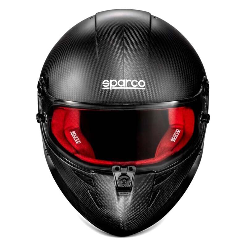 SPARCO - SPARCO Stealth RF Carbon Helmet - Medium - Red - Demon Performance