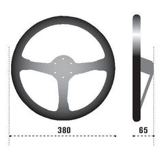 SPARCO - Sparco Strwhl 368 Suede Black - Demon Performance