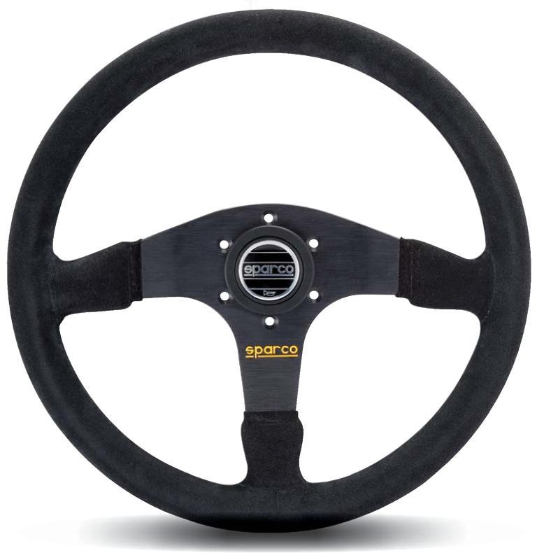 SPARCO - Sparco Strwhl 375 Suede Black - Demon Performance