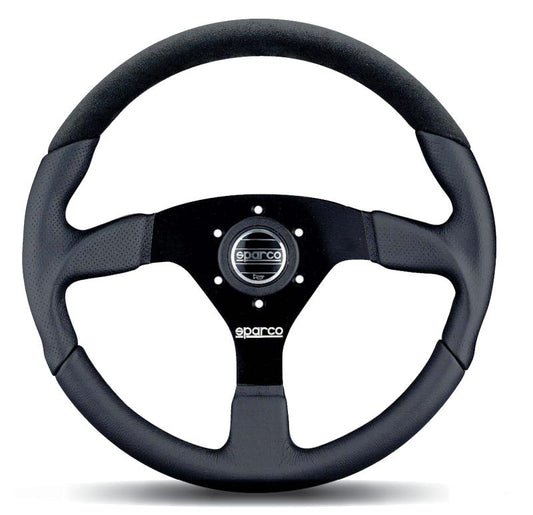 SPARCO - Sparco Strwhl L505 Lap 5 Blk/Blk/Blk - Demon Performance