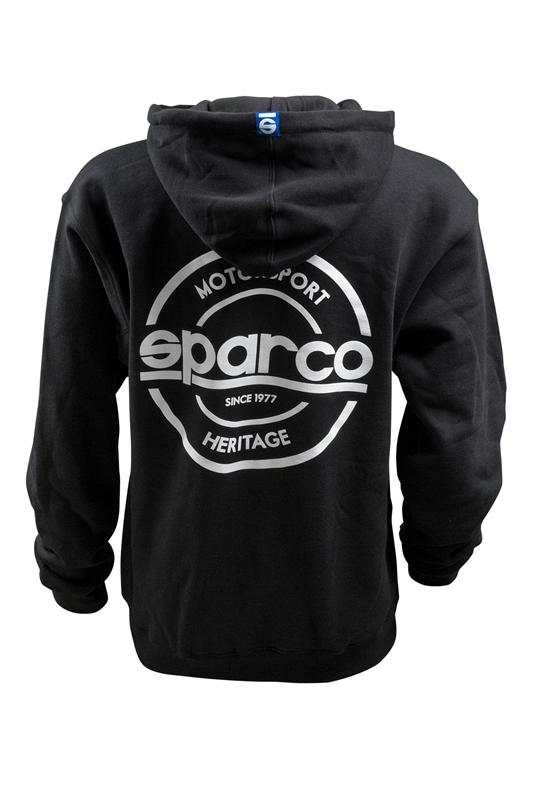 SPARCO - Sparco Swtshrt Hooded S - Seal Blk Sml - Demon Performance