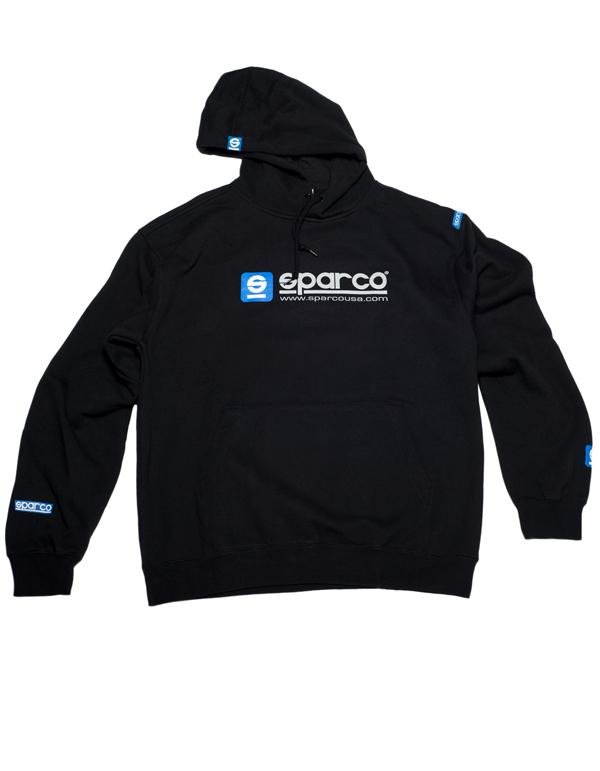 SPARCO - Sparco Swtshrt Hooded Www Blk Sml - Demon Performance