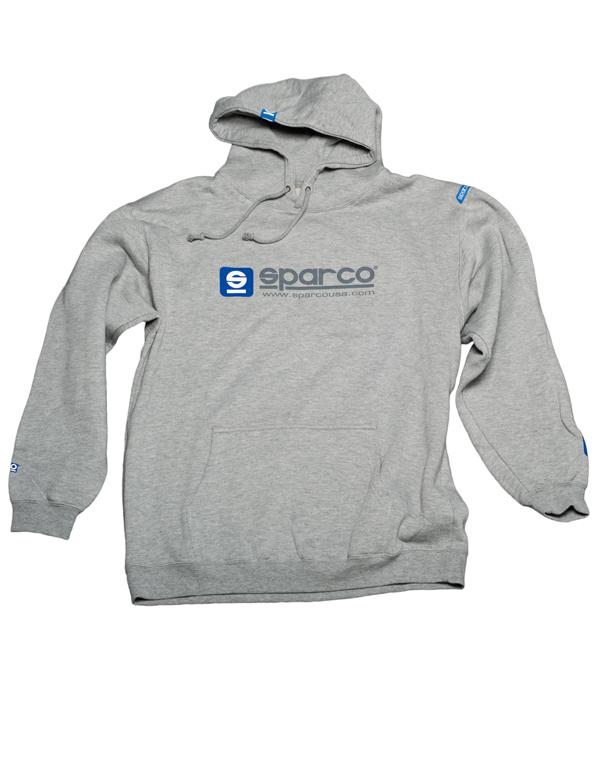SPARCO - Sparco Swtshrt Hooded Www Grey Xxlrg - Demon Performance