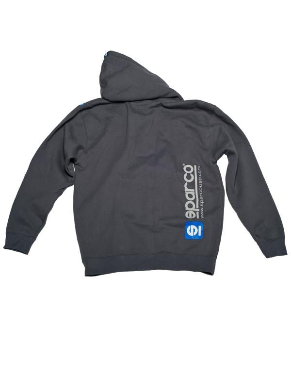 SPARCO - Sparco Swtshrt Zip Www Gry Xlrg - Demon Performance
