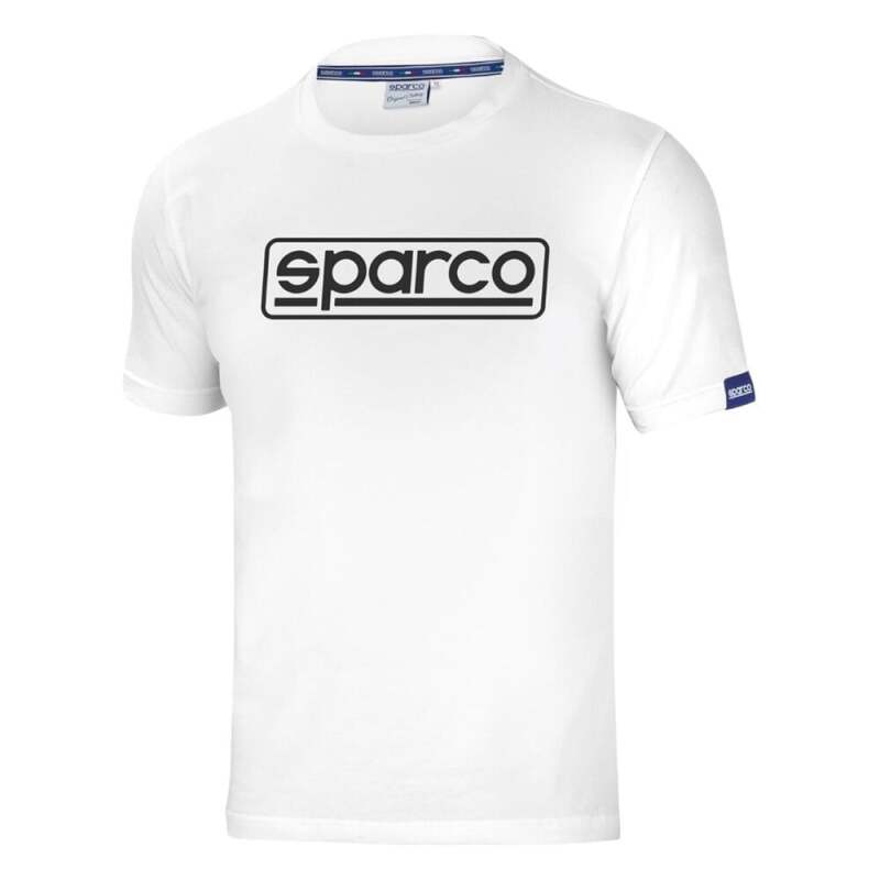 SPARCO - Sparco T-Shirt Frame SMALL White - Demon Performance