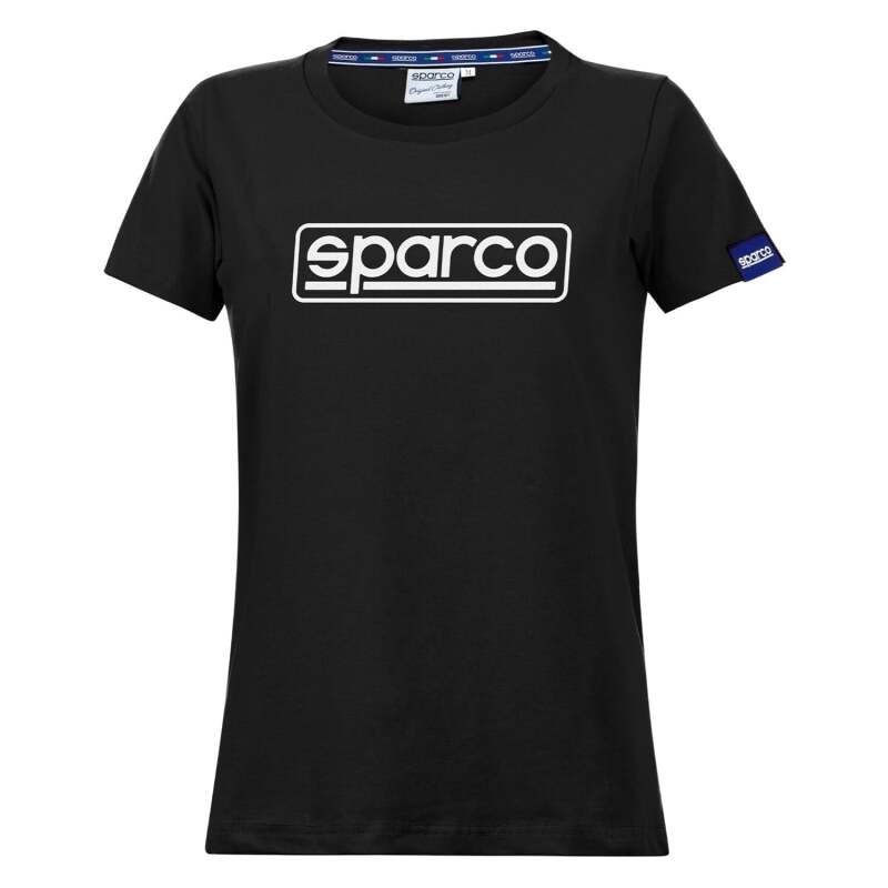 SPARCO - Sparco T-Shirt Lady Frame LRG Black - Demon Performance