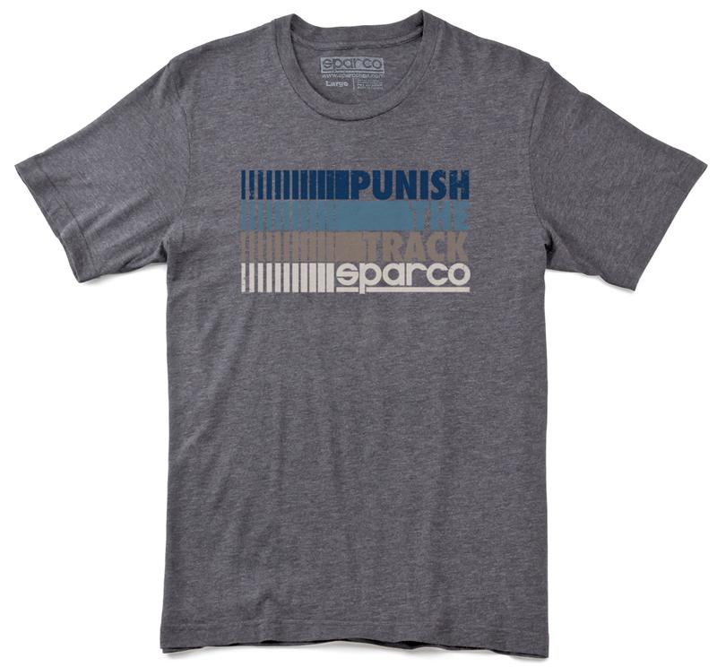 SPARCO - Sparco T-Shirt Punish Gry Xsml - Demon Performance