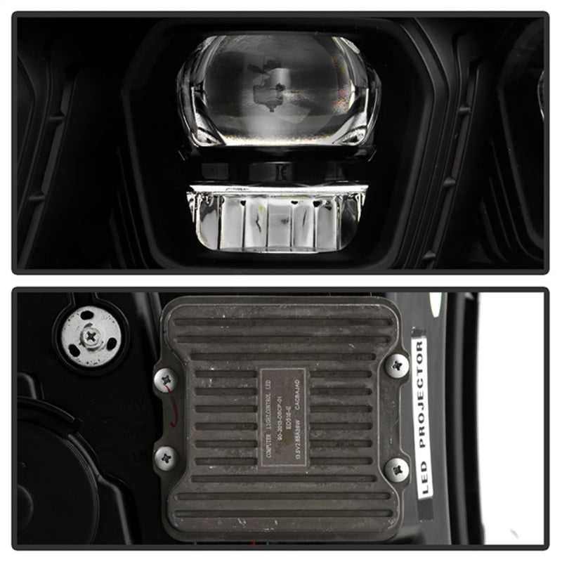 SPYDER - Spyder 13 - 18 Dodge RAM 1500 / 13 - 19 RAM 2500/3500 Projector Headlights - Demon Performance