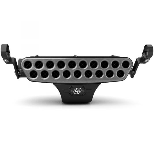 S&B - Stainless Steel Brushed Faceplate for Particle Separator S&B - Demon Performance