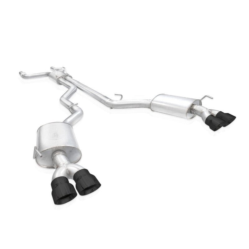 Stainless Works - Stainless Works 20-24 Ford Explorer Catback - Black Tips - Demon Performance