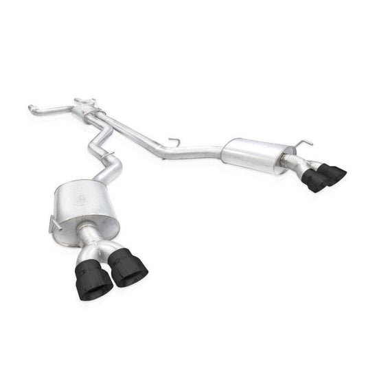 Stainless Works - Stainless Works 20-24 Ford Explorer Catback - Black Tips - Demon Performance