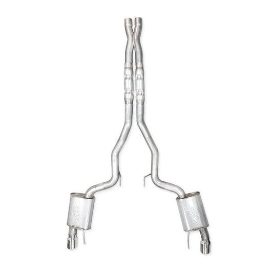 Stainless Works - Stainless Works 2024 Mustang GT Catback Dual Tips Legend Sound X-Pipe Performance Connect Exhaust - Demon Performance
