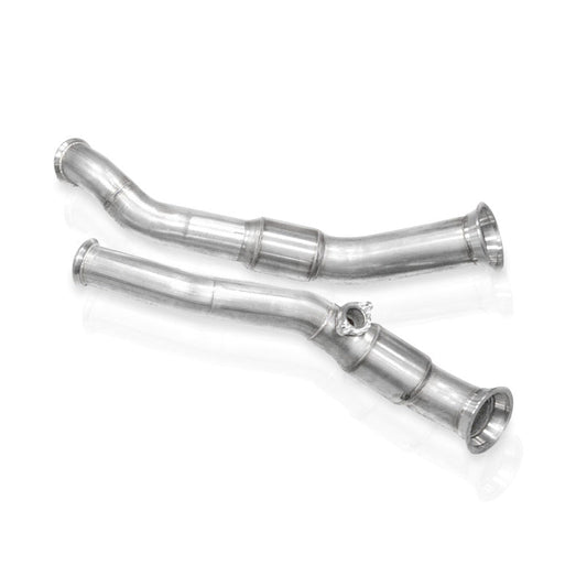 Stainless Works - Stainless Works 2025+ RAM 1500 3.0L 3in Downpipe High-Flow Cats Factory Connection - Demon Performance