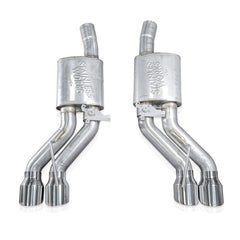 Stainless Works - Stainless Works 22-25 Cadillac CT5-V Blackwing Axleback Exhaust - Polished Tips - Demon Performance