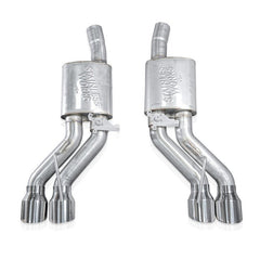 Stainless Works - Stainless Works 22-25 Cadillac CT5-V Blackwing Axleback Exhaust - Polished Tips - Demon Performance