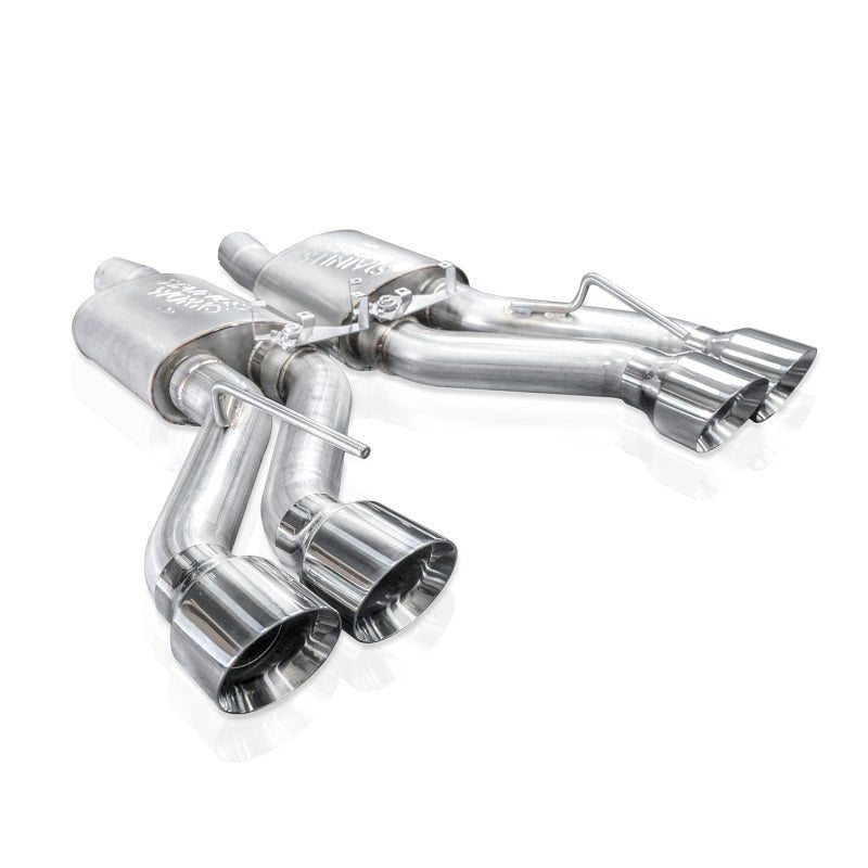 Stainless Works - Stainless Works 22-25 Cadillac CT5-V Blackwing Axleback Exhaust - Polished Tips - Demon Performance