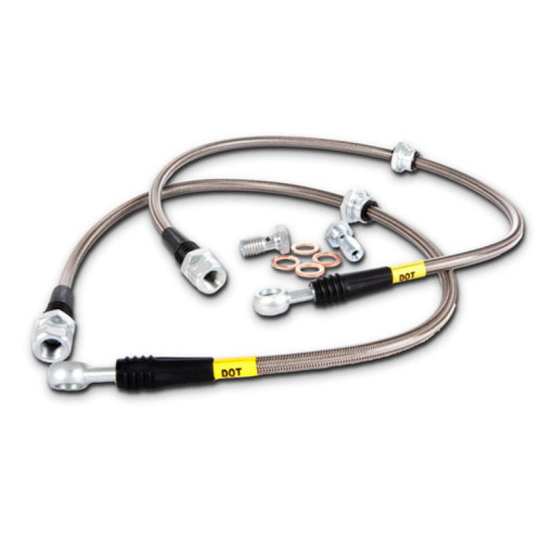 Stoptech - StopTech 95 - 00 Dodge Viper Stainless Steel Front Brake Line Kit - Demon Performance