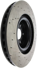 Stoptech - StopTech Cross Drilled Sport Brake Rotor - 2015 Ford Mustang w/ Brembo - Front Right - Demon Performance