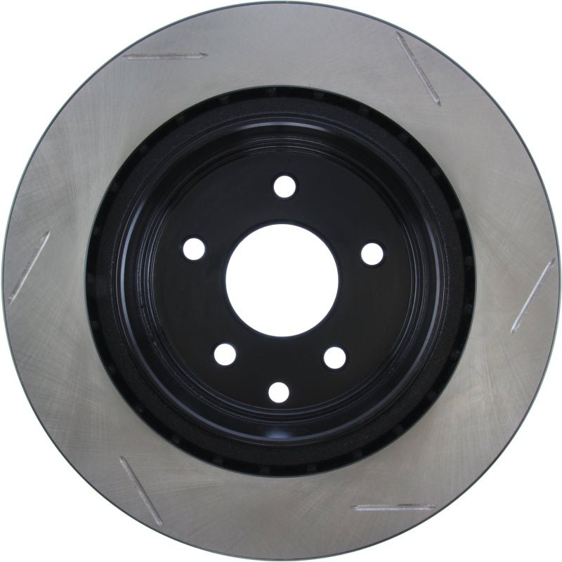 Stoptech - StopTech Power Slot 06 - 07 350Z / 05 - 07 G35 / 06 - 07 G35X SportStop Slotted Rear Right Rotor - Demon Performance