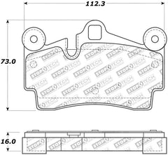 Stoptech - StopTech Street Touring Brake Pads - Demon Performance